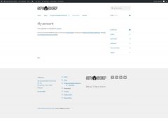 WooCommerce Account Page